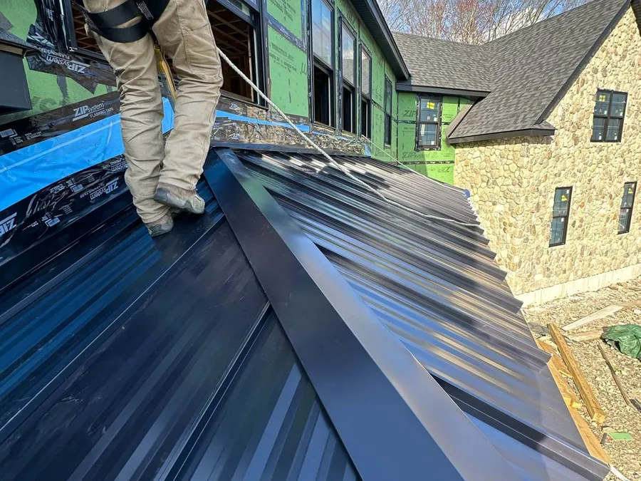 Standing Seam Metal Roofing — Installation